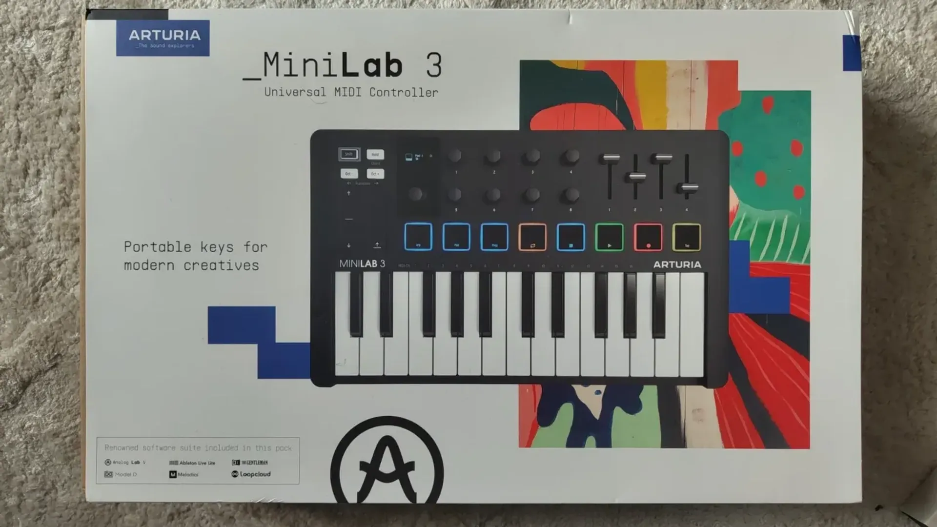 First photo of listing: Arturia MiniLab 3 MIDI Controller