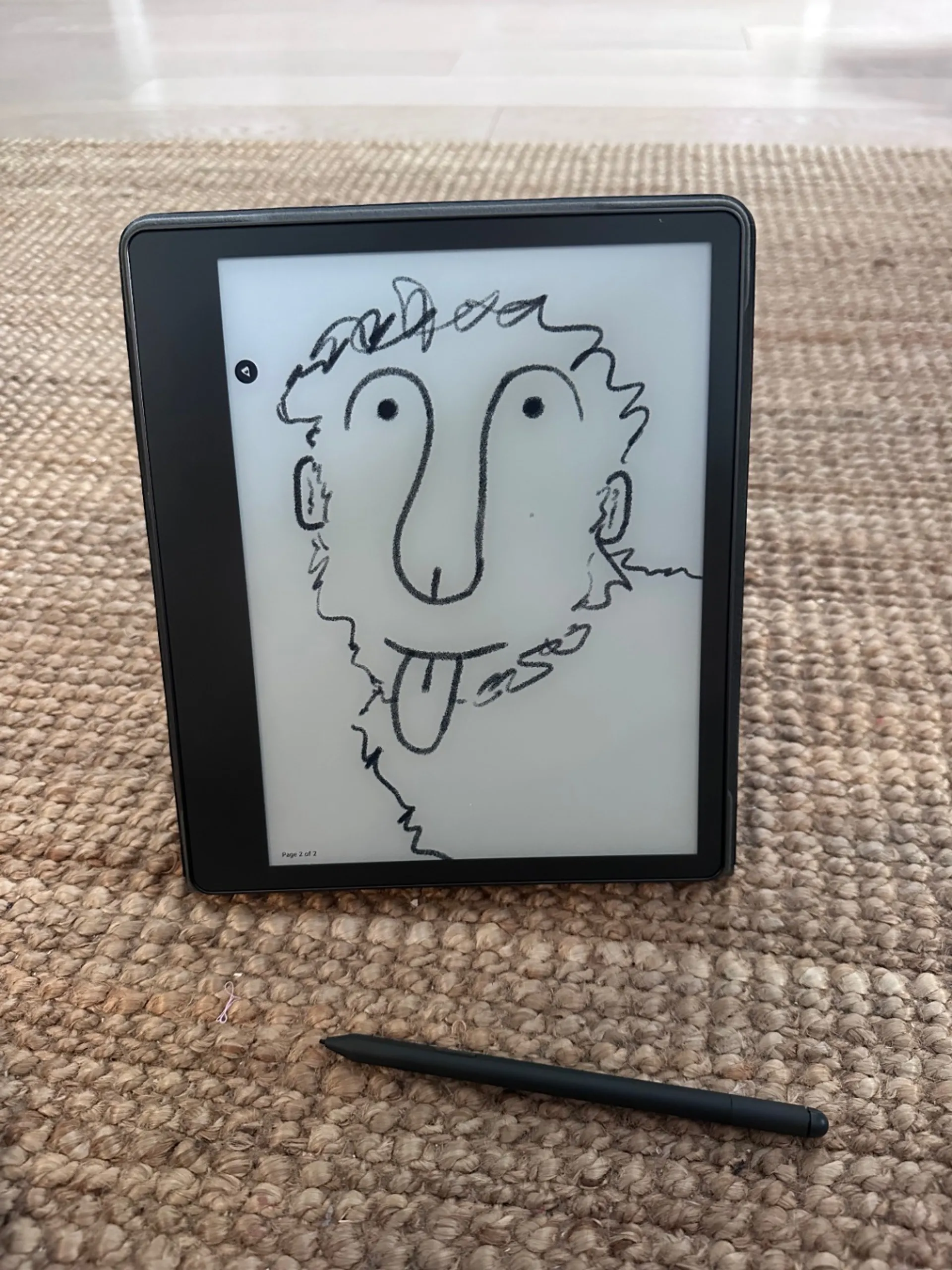Amazon Kindle Scribe e-reader with pen, photo 1 of 3