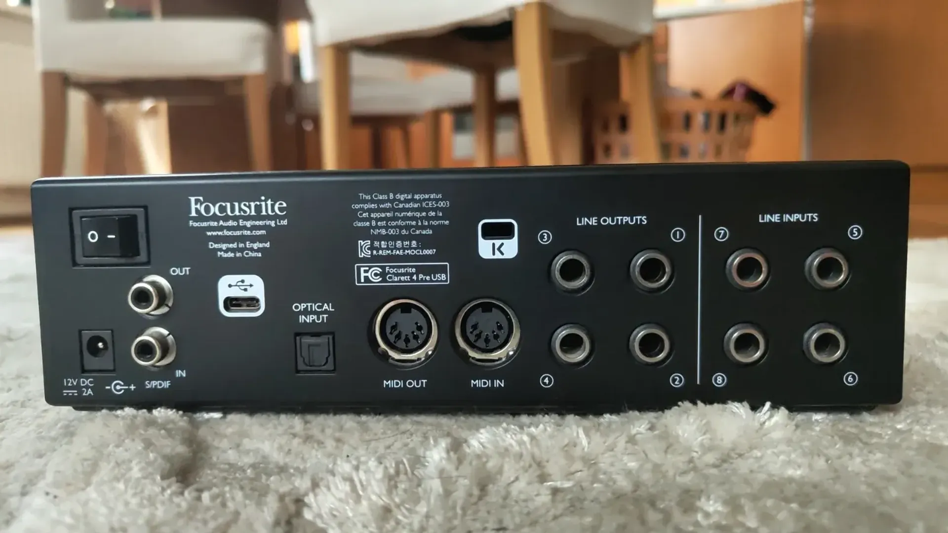 Focusrite Clarett 4Pre USB Audio Interface, photo 2 of 4