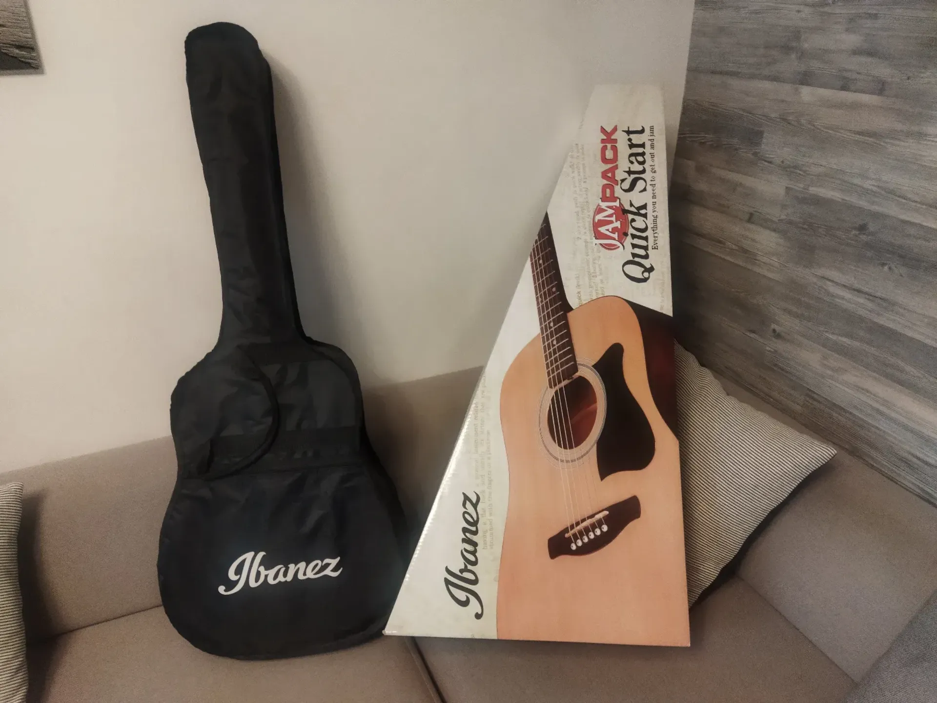 Ibanez Acoustic Guitar Bundle, photo 2 of 3