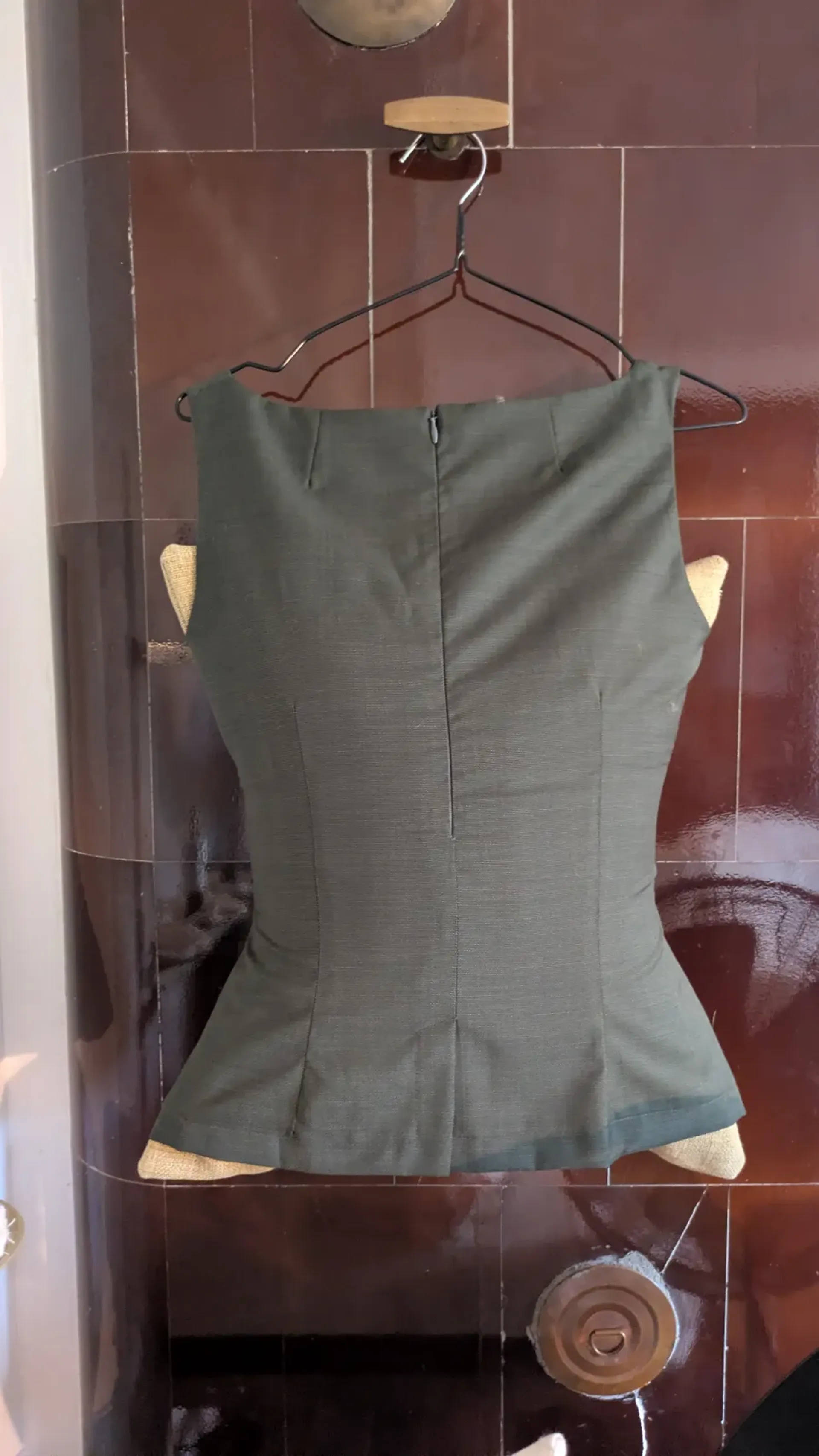 Блуза цвета Military green, фото 2 из 5