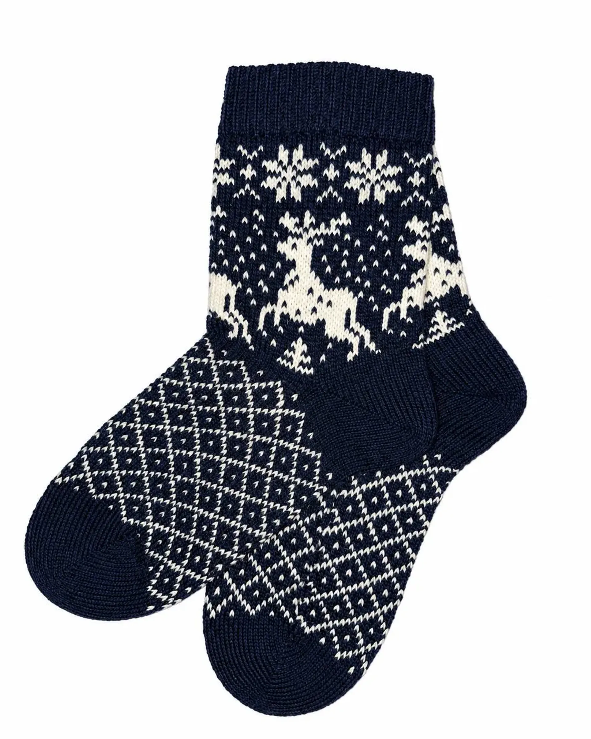 Socks with a Christmas pattern, photo 2 of 2